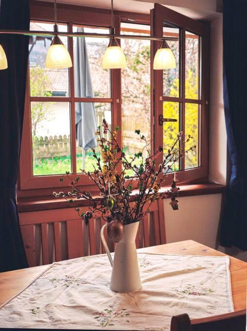 Apartment Im Obstgarten Rottau Exteriör bild